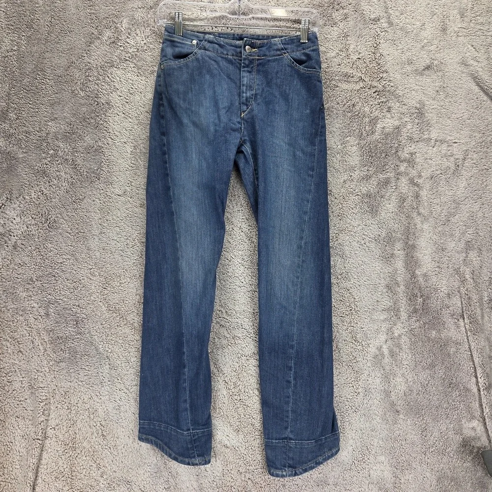 Vintage Levis Engineered Jeans Mens Blue Twisted Zip Fly Medium Wash Fits 26x28